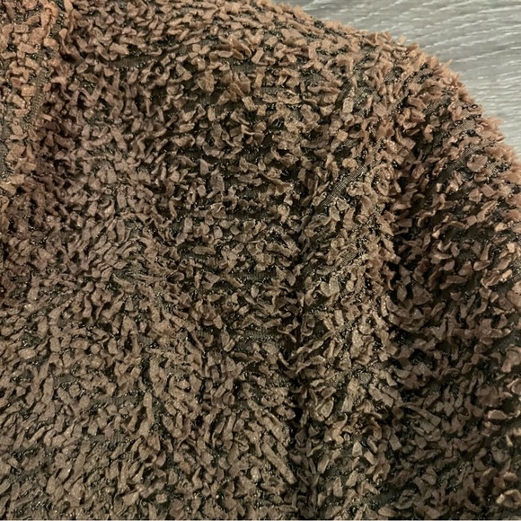 Vintage Earl Rutenberg Collection Brown Textured Jacket Small Artsy Contemporary - Picture 7 of 16